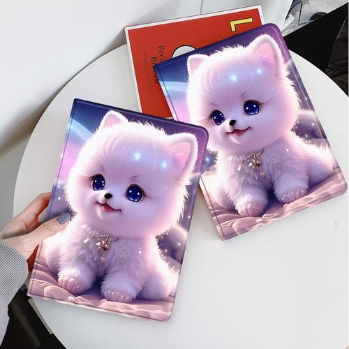 灵动小白猫适用华为matepad11.5s卡通m6畅享气囊se10